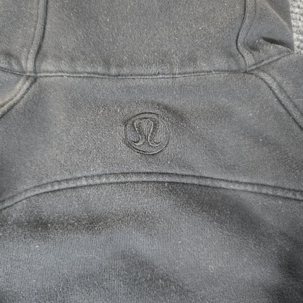 Lululemon Scuba‎ Oversized Cropped Black Half Zip Women's Pullover XS/S
